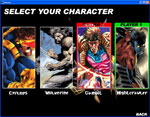Character Select Screen